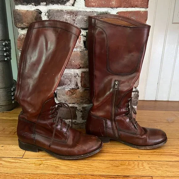 FRYE Calf boots size 8.5 - Picture 1 of 16